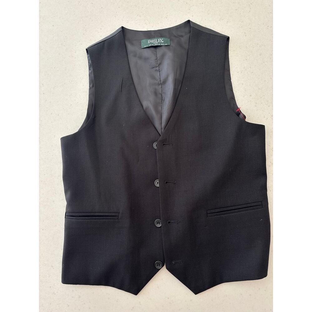 Vintage Paisley London Black Waistcoat Vest Women’s US 14
Tailored Button Front - Picture 4 of 9